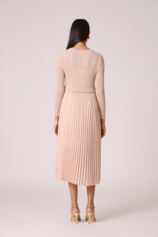 Laurel Crush Dress - Blush Pink