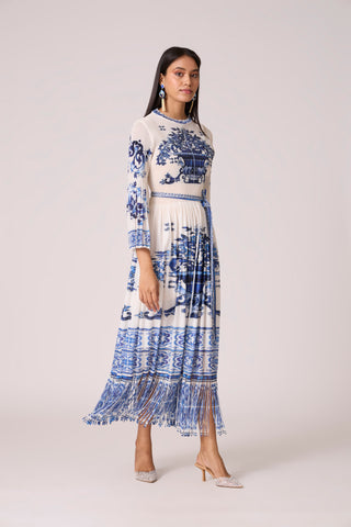 Ornella Dress - Blue