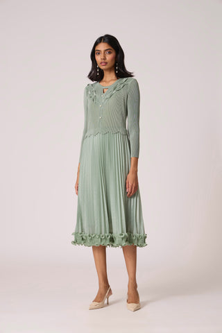 Xenia Dress - Mint Green