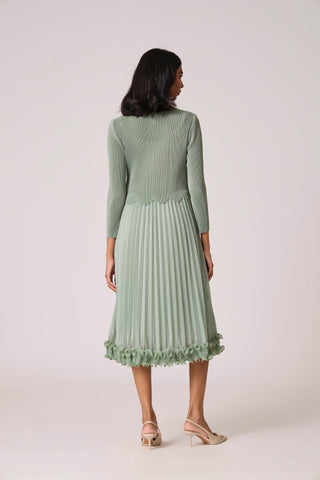 Xenia Dress - Mint Green