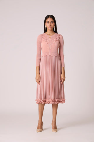 Xenia Dress - Pale Pink