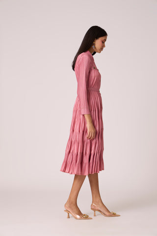 Oriana Dress - Old Rose