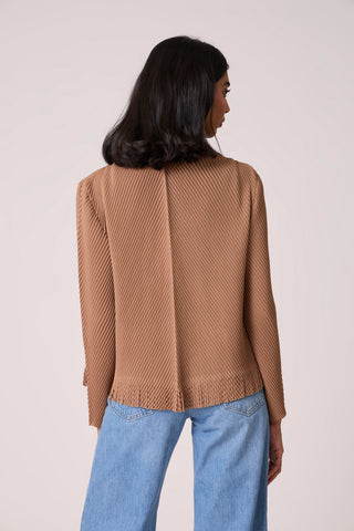 Emilia Fringe Overlay - Mocha