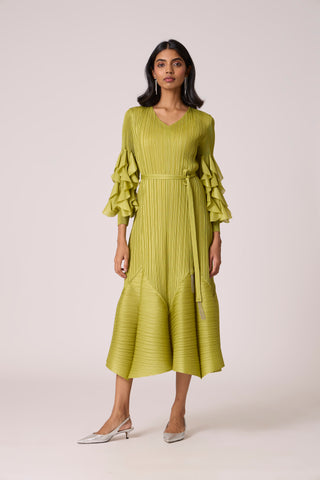 Florelle Dress - Pear Green