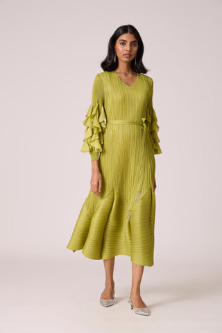 Florelle Dress - Pear Green