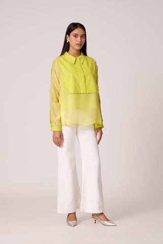 Layla Shirt - Lime