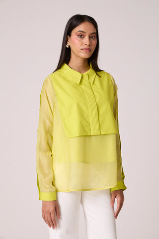 Layla Shirt - Lime