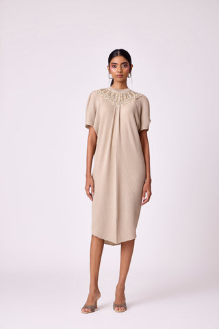 Wisteria Dress - Oyster