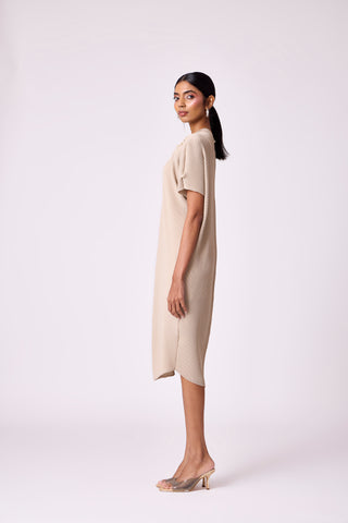 Wisteria Dress - Oyster