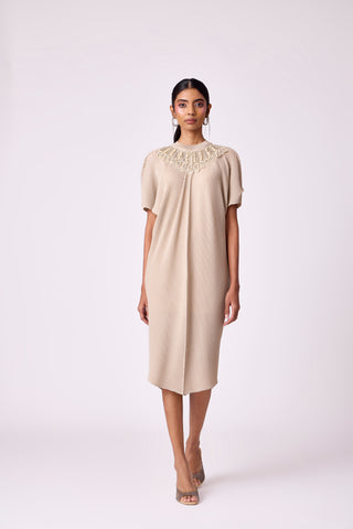 Wisteria Dress - Oyster