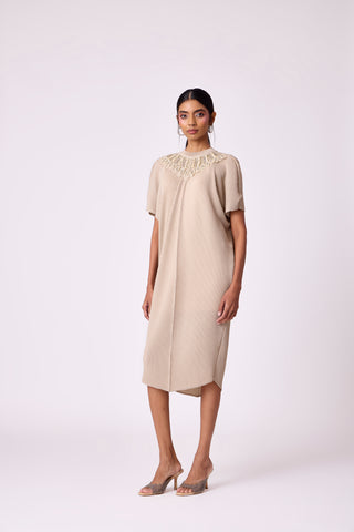 Wisteria Dress - Oyster