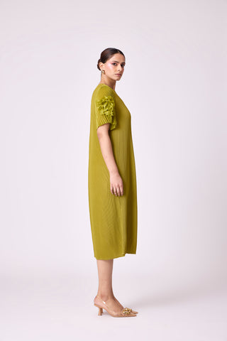 Ella Dress - Peridot Green