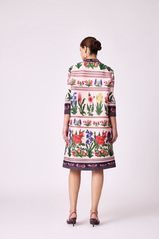 Rory Print Dress - Blush