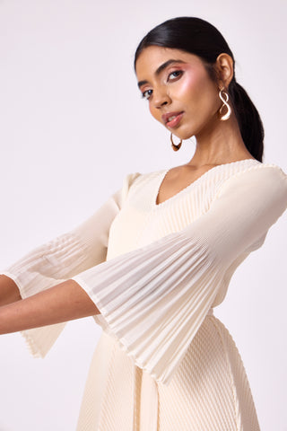 Mila Cutwork Dress - Ivory