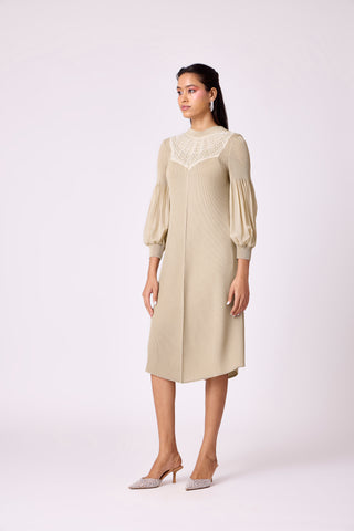 Soleil Dress - Oyster