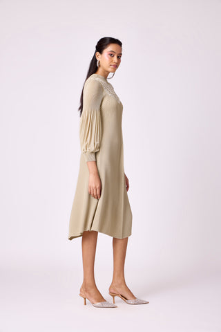 Soleil Dress - Oyster