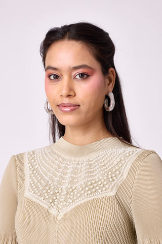 Soleil Dress - Oyster