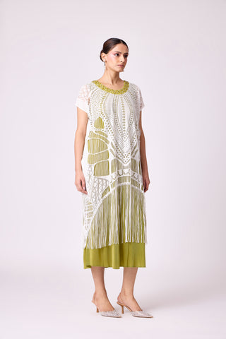 Linnet Dress - Pear Green