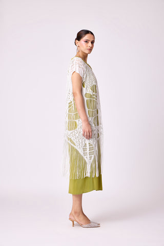 Linnet Dress - Pear Green