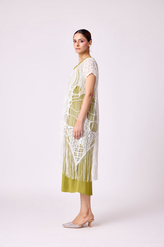 Linnet Dress - Pear Green