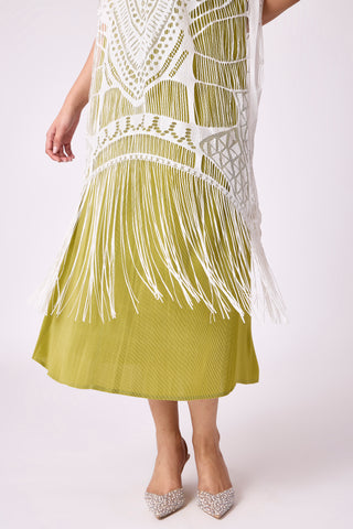 Linnet Dress - Pear Green