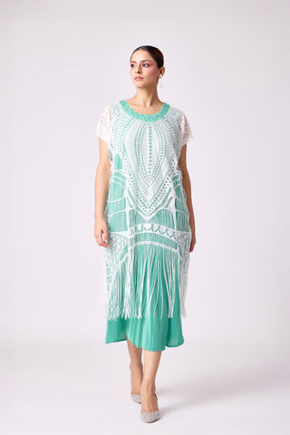 Linnet Dress - Aqua