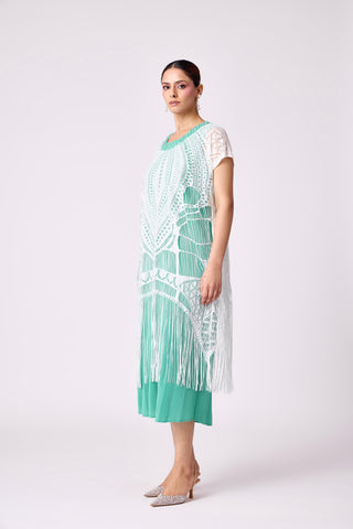 Linnet Dress - Aqua