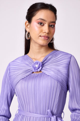 Rose Dress - Violet