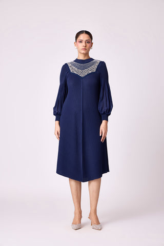 Soleil Dress - Navy