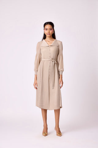 Marcella Dress - Oyster
