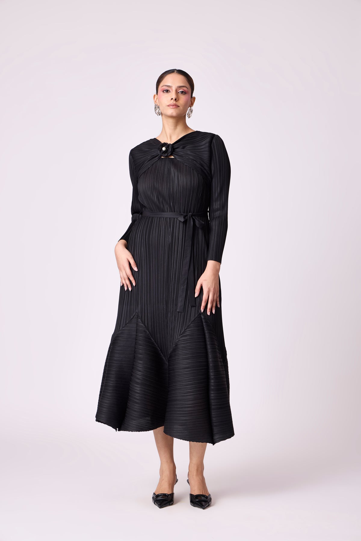 Rose Dress - Black