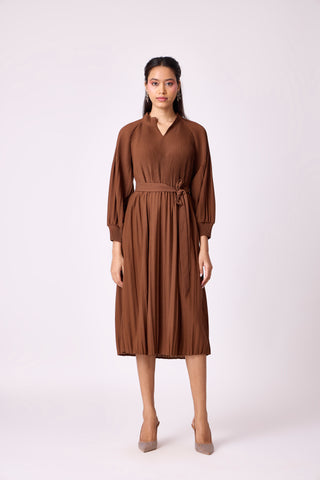 Willow Dress - Brown