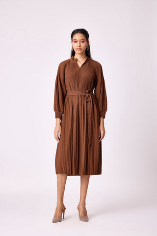 Willow Dress - Brown