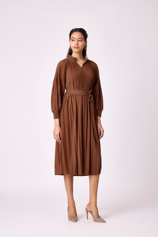Willow Dress - Brown