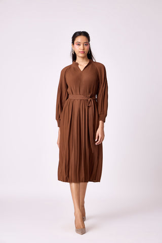 Willow Dress - Brown
