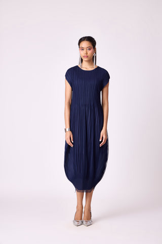 Petra Dress - Navy