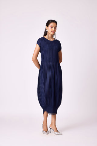 Petra Dress - Navy