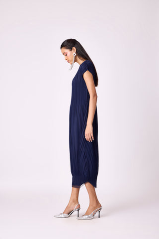 Petra Dress - Navy