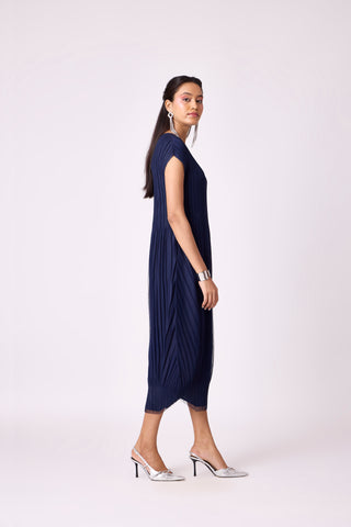 Petra Dress - Navy