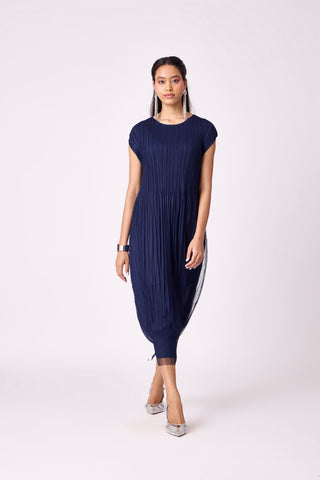 Petra Dress - Navy