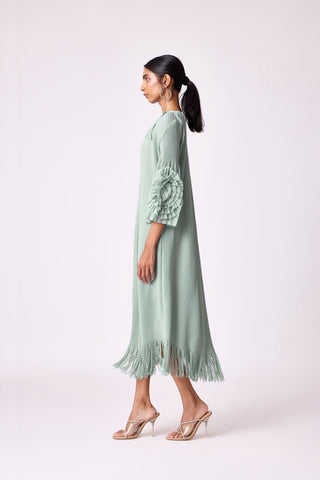 Nina Dress - Sage Mint