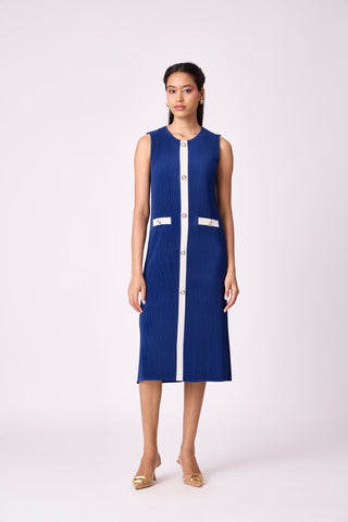 Beatrix Dress - Midnight Blue