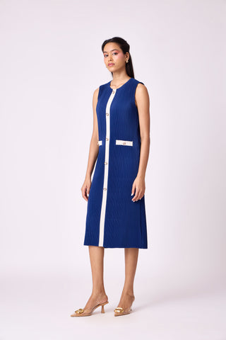 Beatrix Dress - Midnight Blue