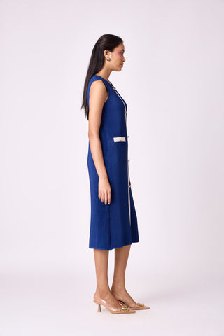 Beatrix Dress - Midnight Blue