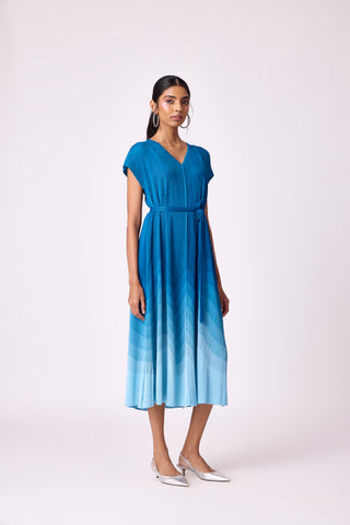 River Ombre Dress - Blue