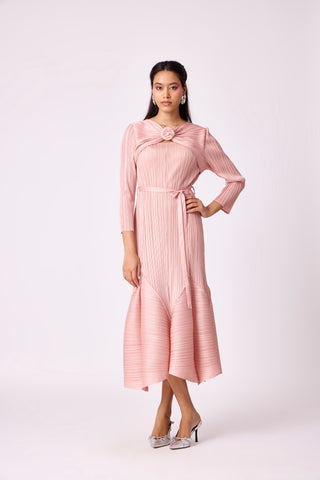 Rose Dress - Salmon