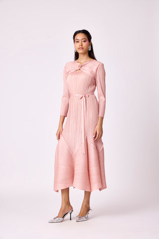 Rose Dress - Salmon