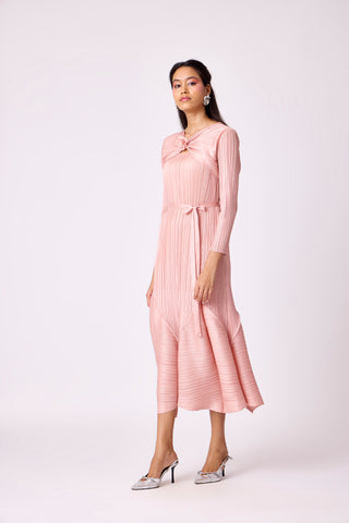 Rose Dress - Salmon