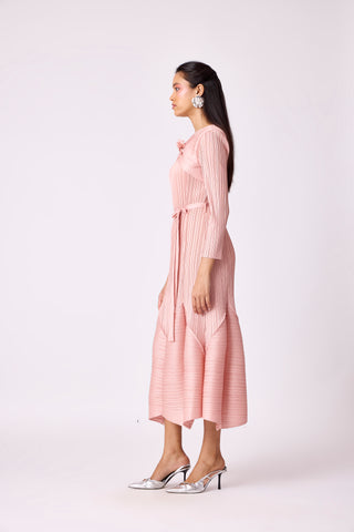 Rose Dress - Salmon