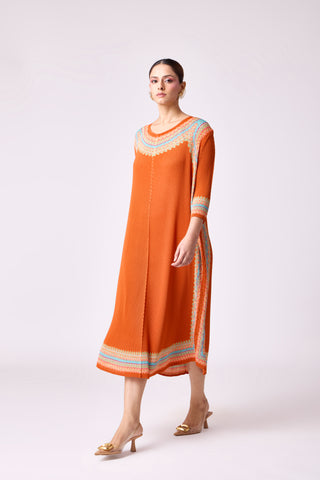 Kimberly Dress - Orange